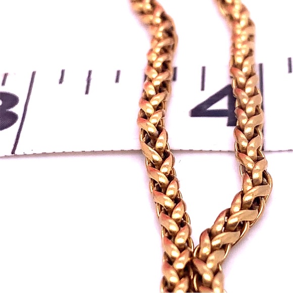 18kGP Gold Chain Necklace 22” - Picture 6 of 6